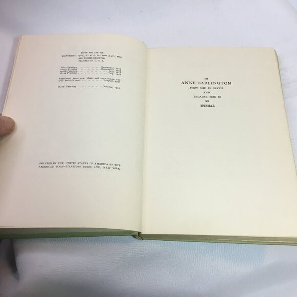 Now We Are Six A. A. Milne Ernest H. Shepard 1952 Hardcover Winnie The Pooh - Picture 9 of 16